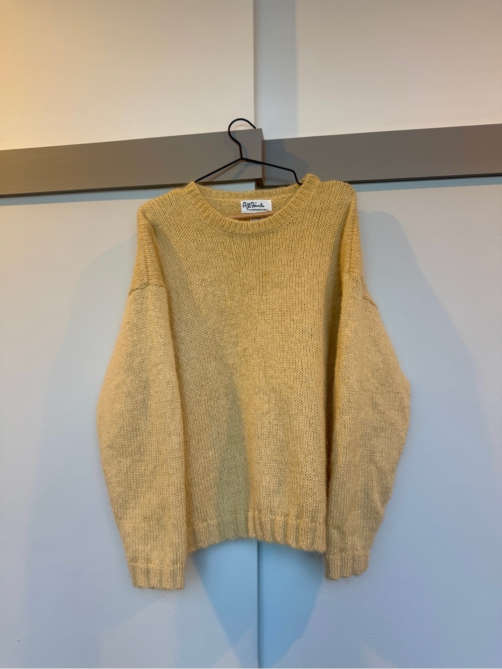 Vintage All Points by Reference Point Mohair Blend Sweater